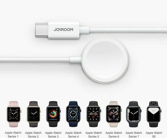 Joyroom S-IW004 Wearable Charger Apple Watch Whiteς