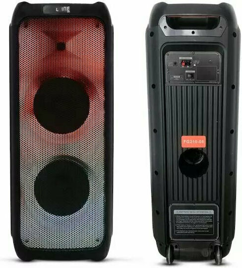 V-TAC Boxă Karaoke cu Microfon Wireless și Efecte de Iluminare 8982 Negru