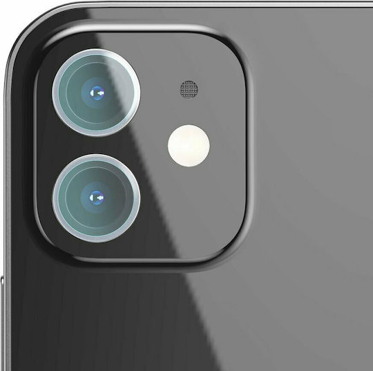 Baseus Προστασία Κάμερας Tempered Glass Διάφανο για το iPhone 12 mini