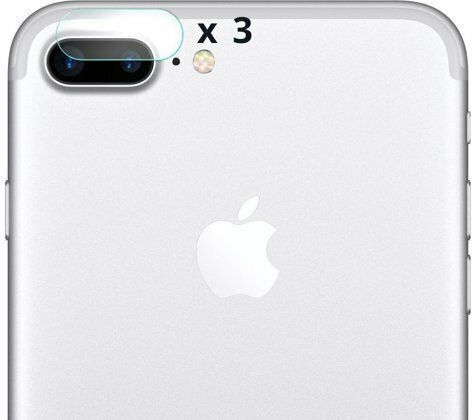 Back Lens Camera Protection Tempered Glass Transparent for the iPhone 8 Plus