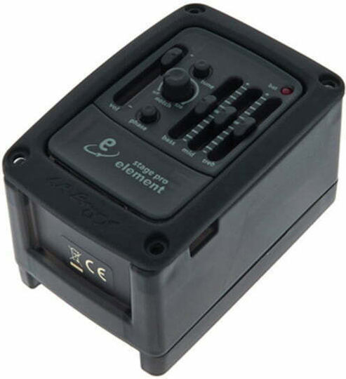 LR Baggs Stagepro Element G09LR00004 Pedale Equalizer E-Gitarre und E-Bass