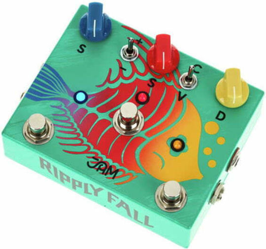 Jam Pedals Ripply Fall Πετάλι Effect Chorus Ηλεκτρικής Κιθάρας και Ηλεκτρικού Μπάσου