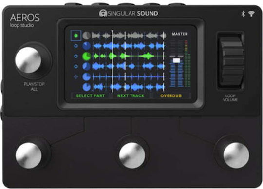 Singular Sound Aeros Loop Studio Πετάλι Effect Looper Ηλεκτρικής Κιθάρας και Ηλεκτρικού Μπάσου
