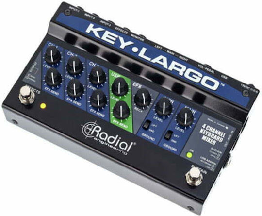 Radial Key-Largo R800 1427 00 Pedale Fußschalter Elektroakustische Instrumente, E-Gitarre, E-Bass und Keyboards & Synths