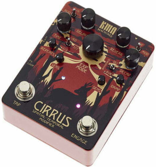 KMA Audio Machines Πετάλι Delay / Reverb Ηλεκτρικής Κιθάρας Cirrus Spatial-Temporal Modifier
