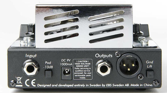 EBS Valve Drive DI Pedală Efectul Overdrive Chitară electrică și Bas electric