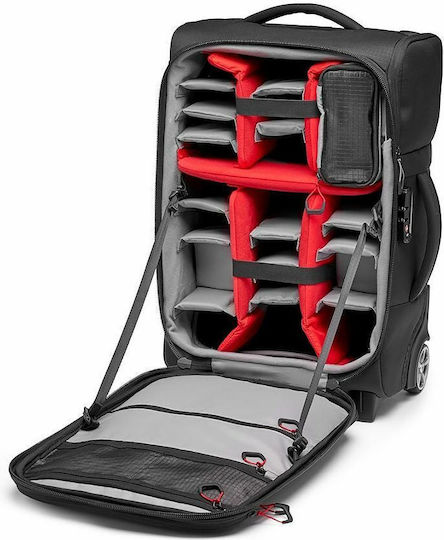 Manfrotto Pro Light Reloader Air-55 Camera Bag with Wheels Black