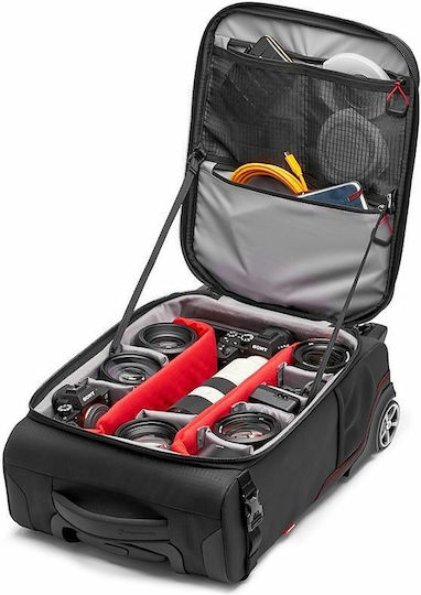 Manfrotto Pro Light Reloader Air-50 Βαλίτσα Φωτογραφικής Μηχανής με Ροδάκια Μαύρη