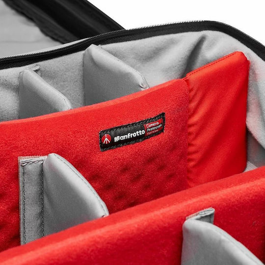 Manfrotto Pro Light Reloader Spin-55 Valiză pentru Cameră Foto cu Roți Neagră