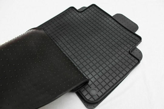Petex Set of Front and Rear Mats 4pcs for Audi Q7 2006-2014 Black