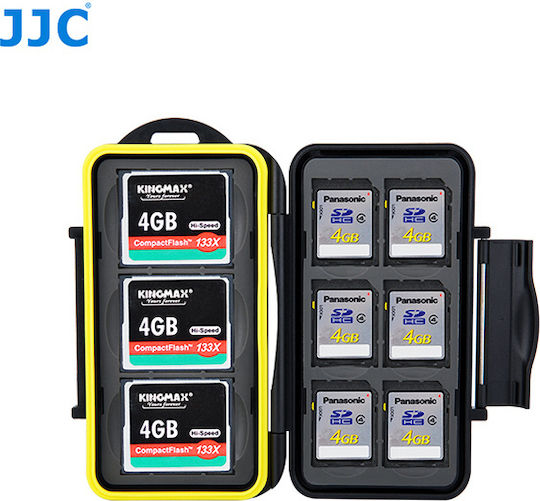 JJC Θήκη MC-SD6CF3 Memory Card Case Fits 6 x SD, 3 x CF Compact Cards