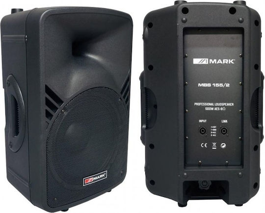 Mark MBS 155/2 Παθητικό Ηχείο PA 500W με Woofer 15" 47x39x70εκ.