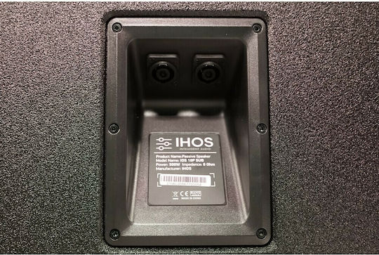 Ihos Ios 18P Παθητικό Subwoofer PA 600W 18" 63x94x86.5εκ.