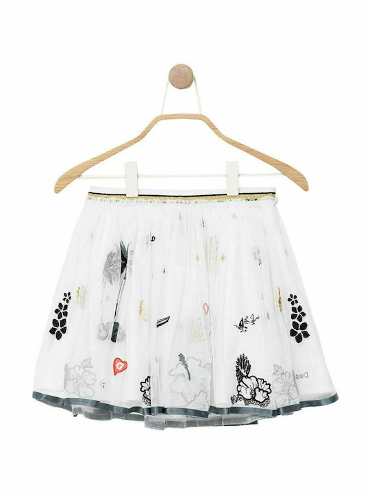 Kids' Tulle Skirt White Hartford