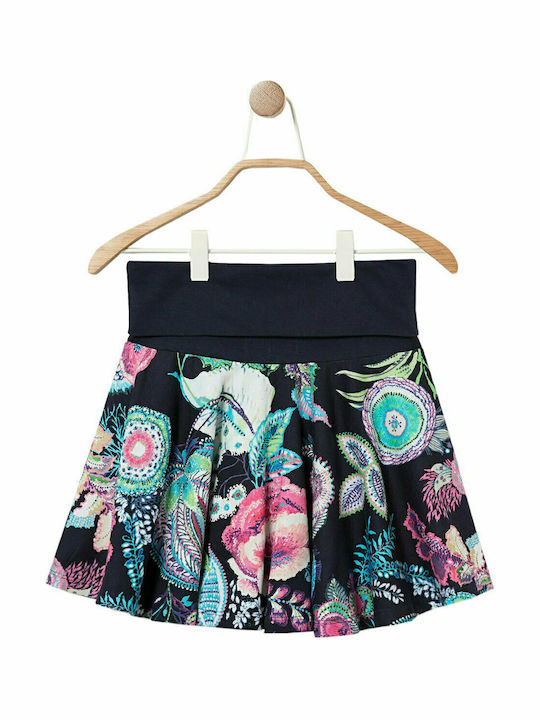 Παιδική Φούστα Floral Navy Μπλε Montgomery