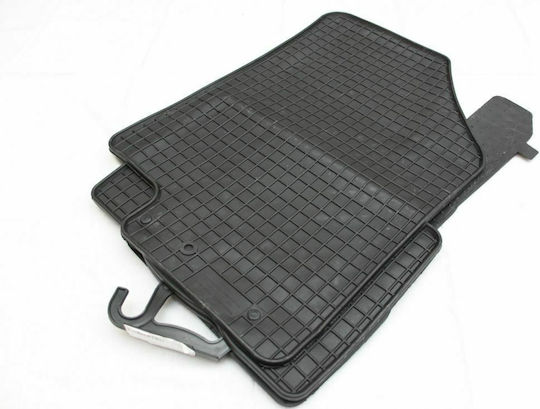 Petex Set of Front and Rear Mats 4pcs for Kia Soul 2008-2013 Black