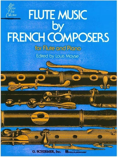 G. Schirmer Flute Music by French Composers for Flute & Piano (Moyse) pentru Pian