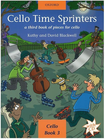 Oxford University Press Cello Time Sprinters Μέθοδος Εκμάθησης για Πνευστά Book 3 + CD