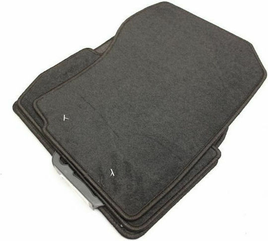 Petex Set of Front and Rear Mats 4pcs for Mitsubishi Outlander 2012 Black