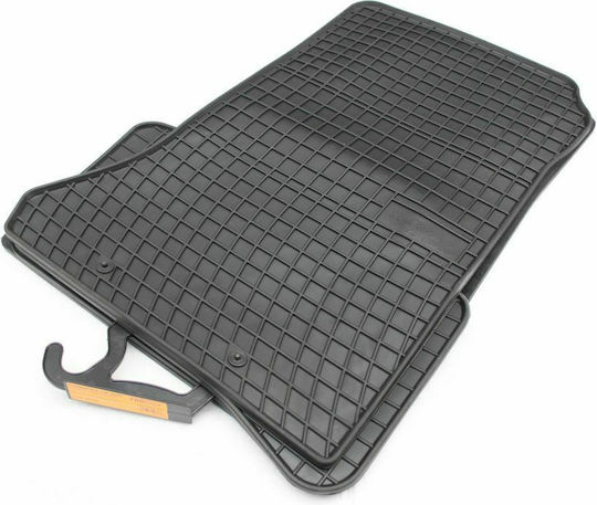 Frogum Set of Front and Rear Mats 4pcs for Mercedes-Benz GLK 2007 Black