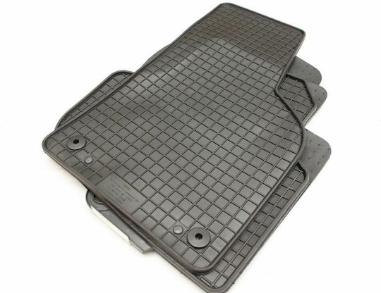 Petex Set of Front and Rear Mats 4pcs for Volkswagen Jetta 2011+ Black
