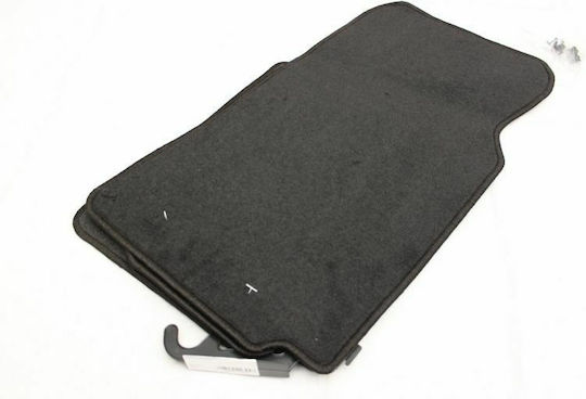 Petex Set of Front and Rear Mats 4pcs for BMW Series 7 1994-2002 Black