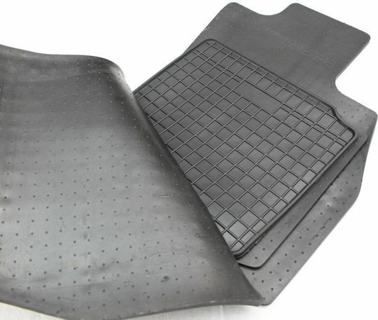 Frogum Set of Front and Rear Mats 4pcs for Fiat 500L 2012 Black
