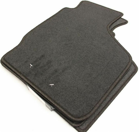 Petex Set of Front and Rear Mats 4pcs for Suzuki Ignis 2003-2008 Black
