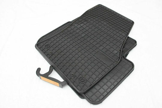 Frogum Set of Front and Rear Mats 4pcs for Volkswagen Golf Sportsvan 2014 Black