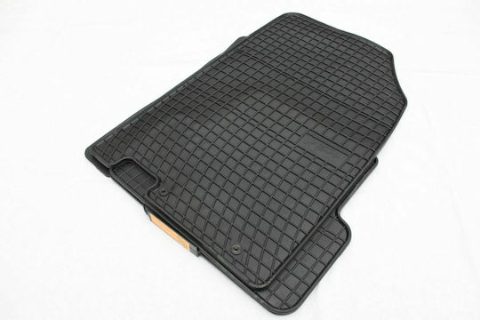 Frogum Set of Front and Rear Mats 4pcs for Renault Fluence 2009+ Black