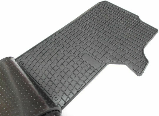 Frogum Set of Front and Rear Mats 3pcs for Volkswagen Crafter 2017 / Man TGE 2017 Black