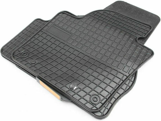 Frogum Set of Front and Rear Mats 4pcs for Seat Alhambra Volkswagen Sharan 2010+ Black