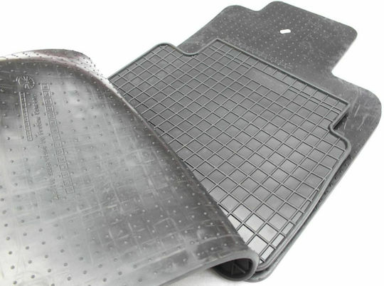Frogum Set of Front and Rear Mats 4pcs for Chevrolet Lacetti Daewoo Nubira 2003 2009 Black