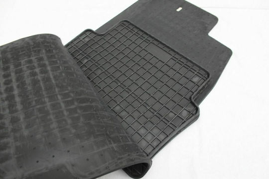 Frogum Set of Front and Rear Mats 4pcs for Renault Laguna 2007-2015 Black