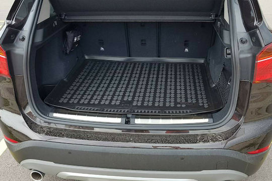 Rezaw Plast Trunk Mat Tray Type for BMW X1 2015-2022 Black