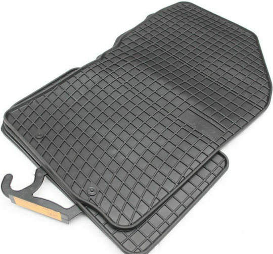 Frogum Set Covorașe Față și Spate 4buc din Furtun pentru Alfa Romeo Alfa 147 2000-2010 Negre