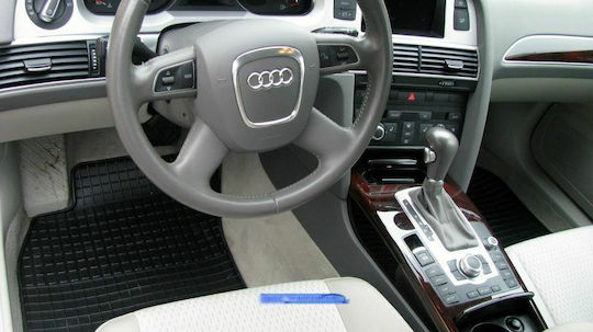 Petex Set Covorașe Față și Spate 4buc din Furtun pentru Audi A6 / A7 2011-2018 Negre