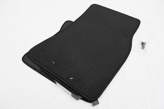 Petex Set Covorașe Față și Spate 4buc din Covor pentru BMW Serie 6 2004-2011 Negre