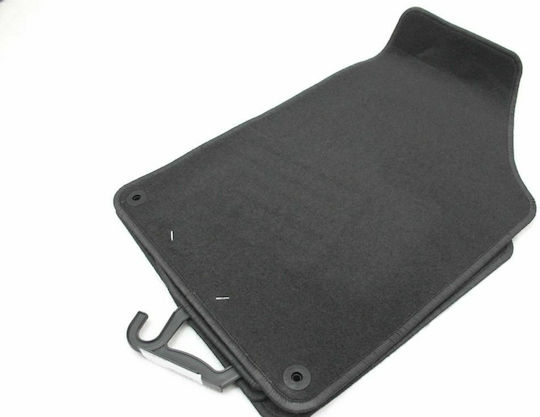 Petex Set of Front and Rear Mats 4pcs for Peugeot RCZ 2010+ Black