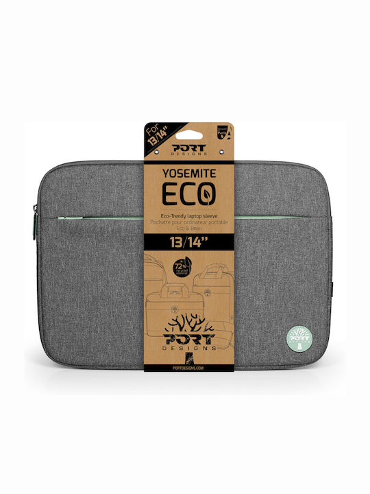 Port Designs Yosemite Eco Waterproof Case for 15.6" Laptop Gray