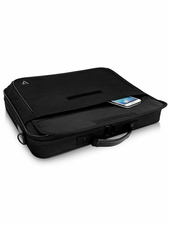 V7 Tasche Schulter / Handheld für Laptop 16" in Schwarz Farbe CCK16-BLK-3E