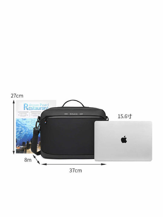 Ozuko Shoulder / Handheld Bag for 15.6" Laptop Black 9423