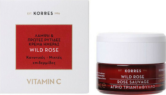 Korres Wild Rose 24h Cream Face Day 40ml
