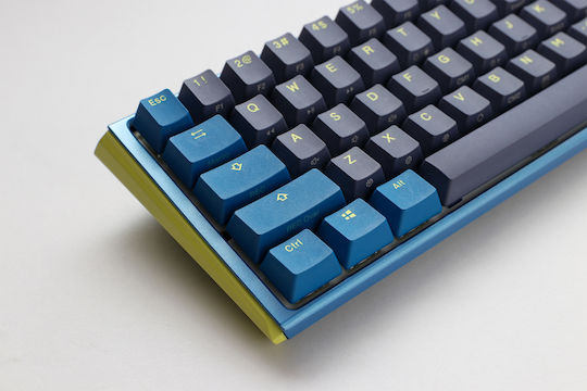 Ducky One 3 Mini Daybreak Series 61 Gaming Mechanical Keyboard 60% with Cherry MX Brown switches and RGB lighting (English US) Blue