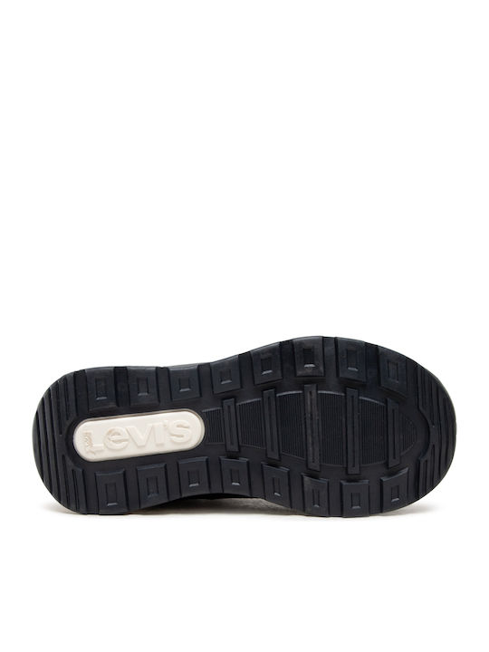 Ascot Mini Kids Boots with Velcro Navy Blue