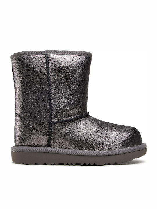 Classic II Suede Kids Boots Black