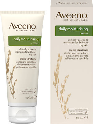 Aveeno Feuchtigkeitsspendende Creme Körper für trockene Haut 100ml