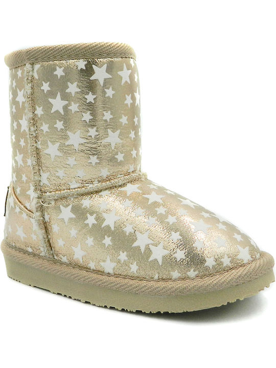 Anatomical Kids Boots Gold
