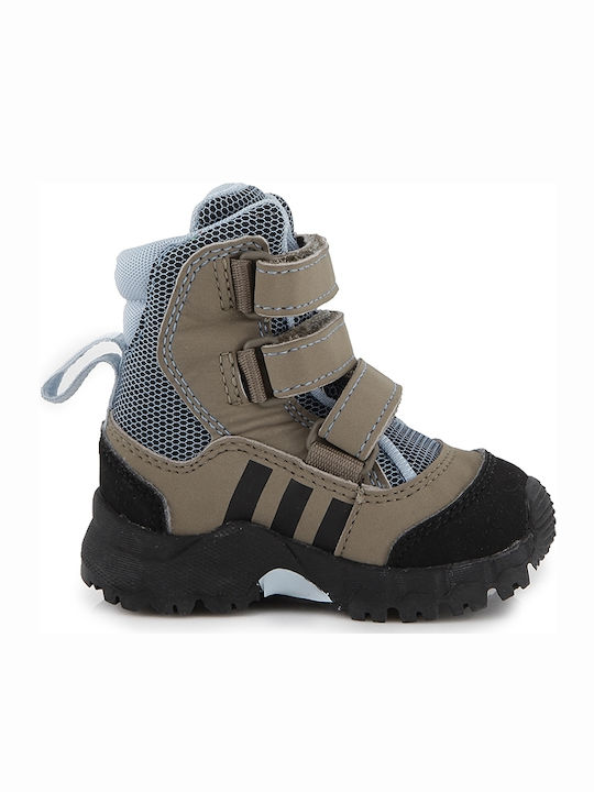 Holtanna Snow cu Velcro Bej ->
