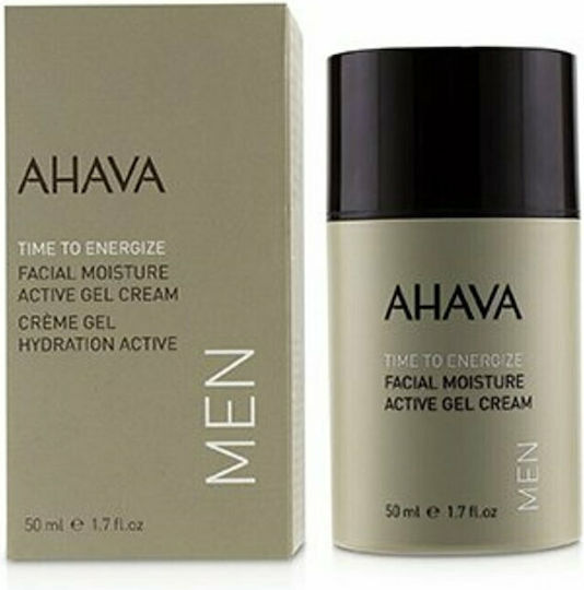 Ahava Time To Energize Gel Hidratant Pentru Bărbați Cu Aloe Vera 50ml
